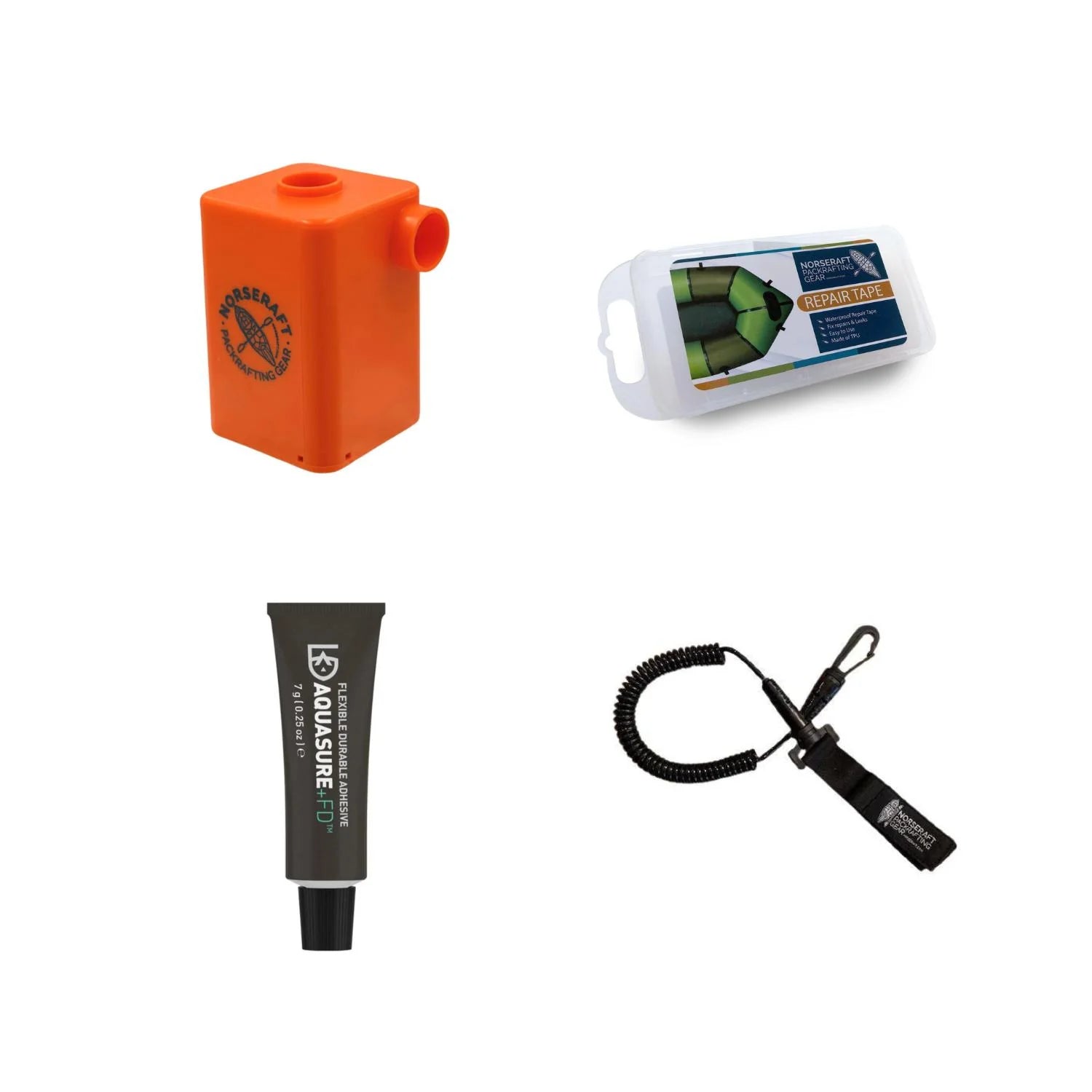 Package deal: PackBag + Fenrir Pump + Paddle Leash + Aquaseal + Field Repair Kit